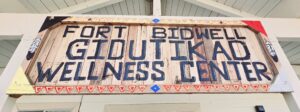 Picture of the sign outside of the wellness center